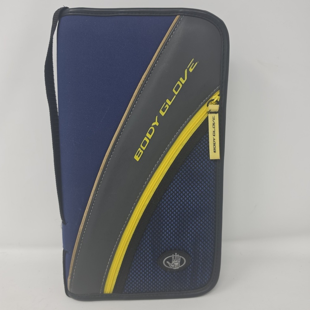 Vintage Body Glove CD/Blue Ray/ DVD/Video Game Zip Binder Case 64 Capacity